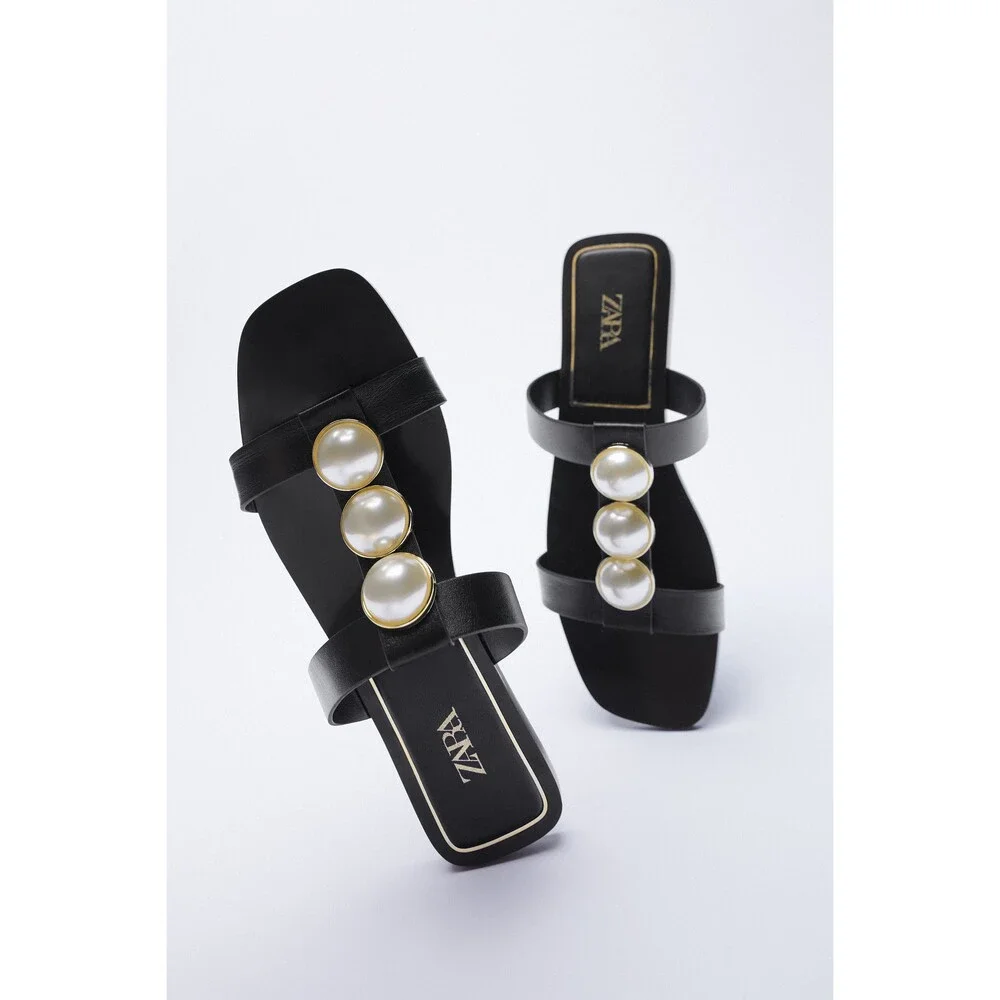 Zara black pearl